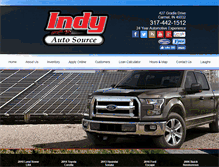 Tablet Screenshot of indyautosource.net